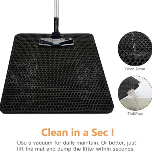 🎅Christmas Season Gift Idea 🎁 Non-Slip Cat Litter Mat 🐱