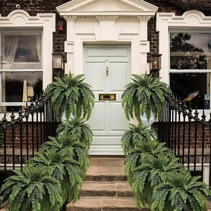 ⏰ Limited time offer ✨ Artificial Boston fern flower arrangement greenery plastic leaves