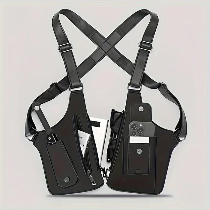 🎁Hot Sale 50% OFF⏳Premium Leather Adjustable Underarm Shoulder Bag for Men & Women