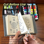 🔥LAST DAY SALE 50% OFF 🌈Beginner-Friendly💕 Embroidery Stitch Book