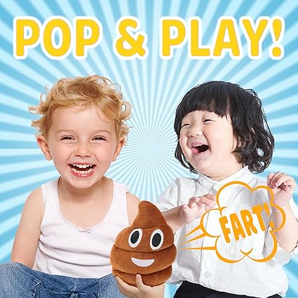🎁Lowest price ever💥Poop plush toy that makes a farting sound