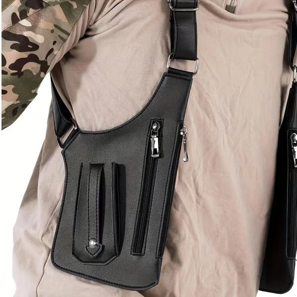 🎁Hot Sale 50% OFF⏳Premium Leather Adjustable Underarm Shoulder Bag for Men & Women