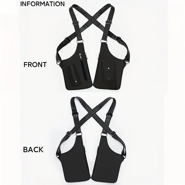 🎁Hot Sale 50% OFF⏳Premium Leather Adjustable Underarm Shoulder Bag for Men & Women