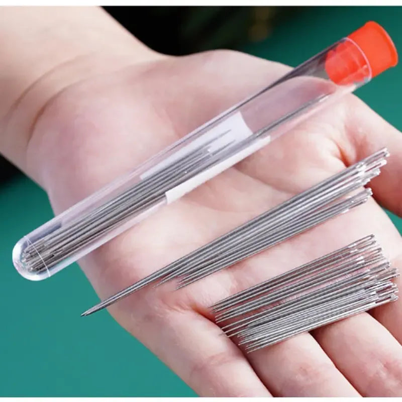 🎄Christmas-Sale 49%Off❤34PCS Big Eye Steel Needles Set🎁