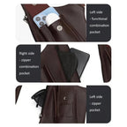 🎁Hot Sale 50% OFF⏳Premium Leather Adjustable Underarm Shoulder Bag for Men & Women