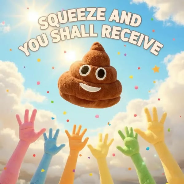 🎁Lowest price ever💥Poop plush toy that makes a farting sound