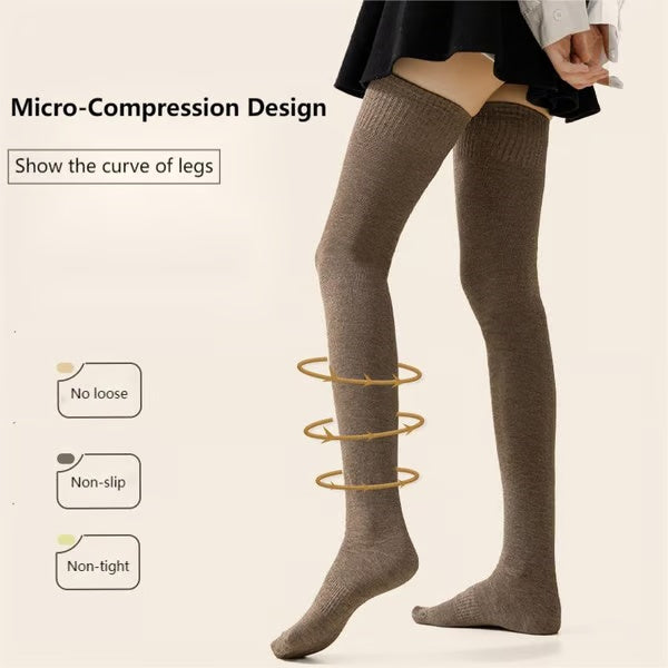⏰ Super Discount 🌟 Women's Warm Elastic Thigh High Socks 🧦