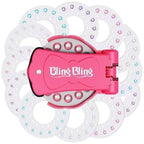 ⏰ Today's Specials ✨ Glitter Diamond Styling Tools Hair Accessories Gem Styling Set, Hair Styling Accessories Without Heat