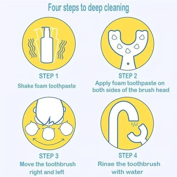 🎁Hot Sale 50% OFF⏳U-shaped Children's Toothbrush