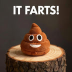🎁Lowest price ever💥Poop plush toy that makes a farting sound