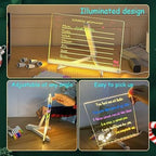 🎁 Holiday Special 50% OFF ✨ LED Note Board with Colors 🎨