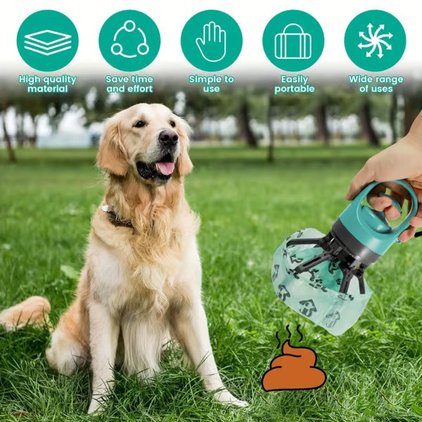 🎁SELLING FAST! 🐕 Portable Poop Scooper With Bags