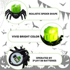 Creepy Spider - Flameless Flickering Candle Light