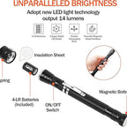 ⏰ Super Discount 🌟 Telescopic rotating flashlight with magnet