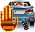 Car Finger Light with Remote