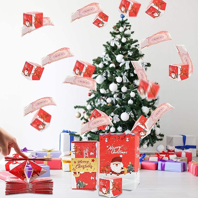 🎁 Holiday Special 50% OFF 🎅 Unique Pop-Up Christmas Surprise Envelope Gift Box