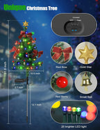 Solar Christmas Trees Lights