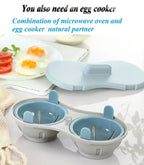 💥 New for 2025 🛡️ Microwave Egg Steamer