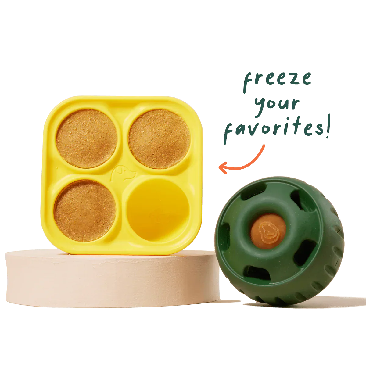 🐶 LAST DAY 50%OFF 🐾 Silicone chew toy ball tray for dogs