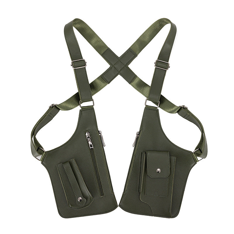 🎁Hot Sale 50% OFF⏳Premium Leather Adjustable Underarm Shoulder Bag for Men & Women