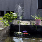 ⏰ Second item at 40% off 💥 Solar fountain in a pool courtyard