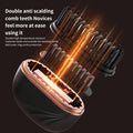 💥 Hot Sale 🌟 Mini cordless hair straightener with a copper heating plate for smooth styling