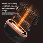💥 Hot Sale 🌟 Mini cordless hair straightener with a copper heating plate for smooth styling