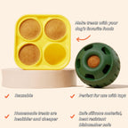 🐶 LAST DAY 50%OFF 🐾 Silicone chew toy ball tray for dogs