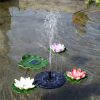 ⏰ Second item at 40% off 💥 Solar fountain in a pool courtyard