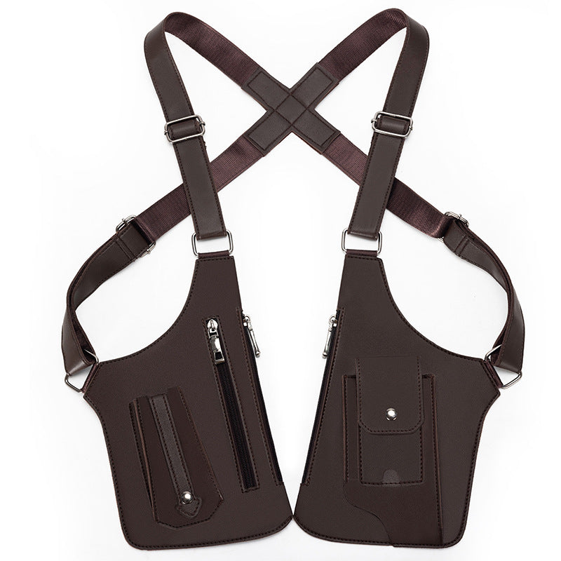 🎁Hot Sale 50% OFF⏳Premium Leather Adjustable Underarm Shoulder Bag for Men & Women