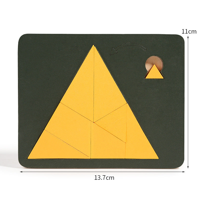 🔥LAST DAY 50% OFF🔥Triangular decompression building block toys