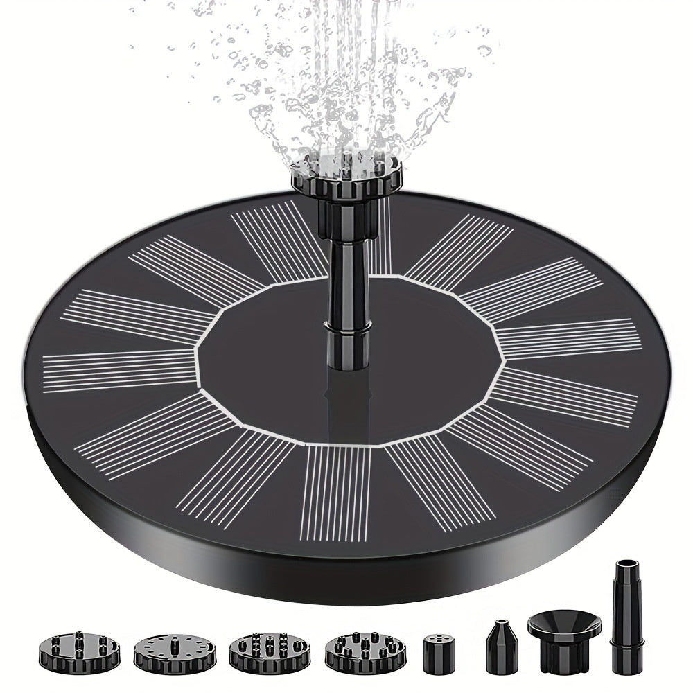 ⏰ Second item at 40% off 💥 Solar fountain in a pool courtyard