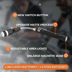 ⏰ Super Discount 🌟 Telescopic rotating flashlight with magnet