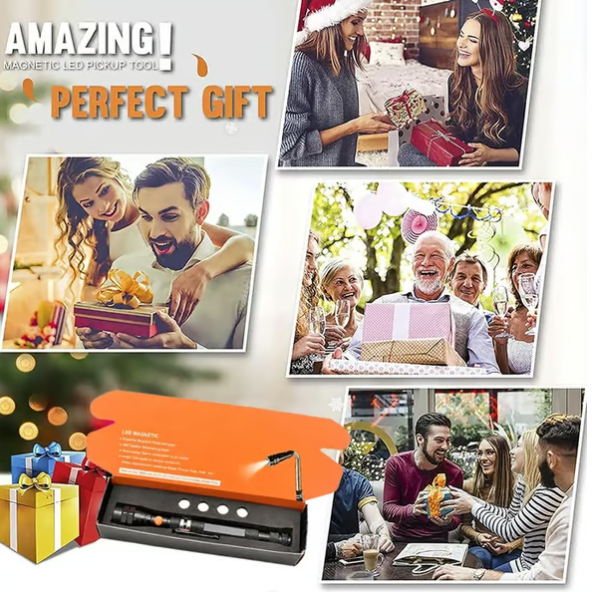⏰ Super Discount 🌟 Telescopic rotating flashlight with magnet