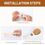 ⏰ Super Discount 🌟 Electronic Measuring Spoon Scale