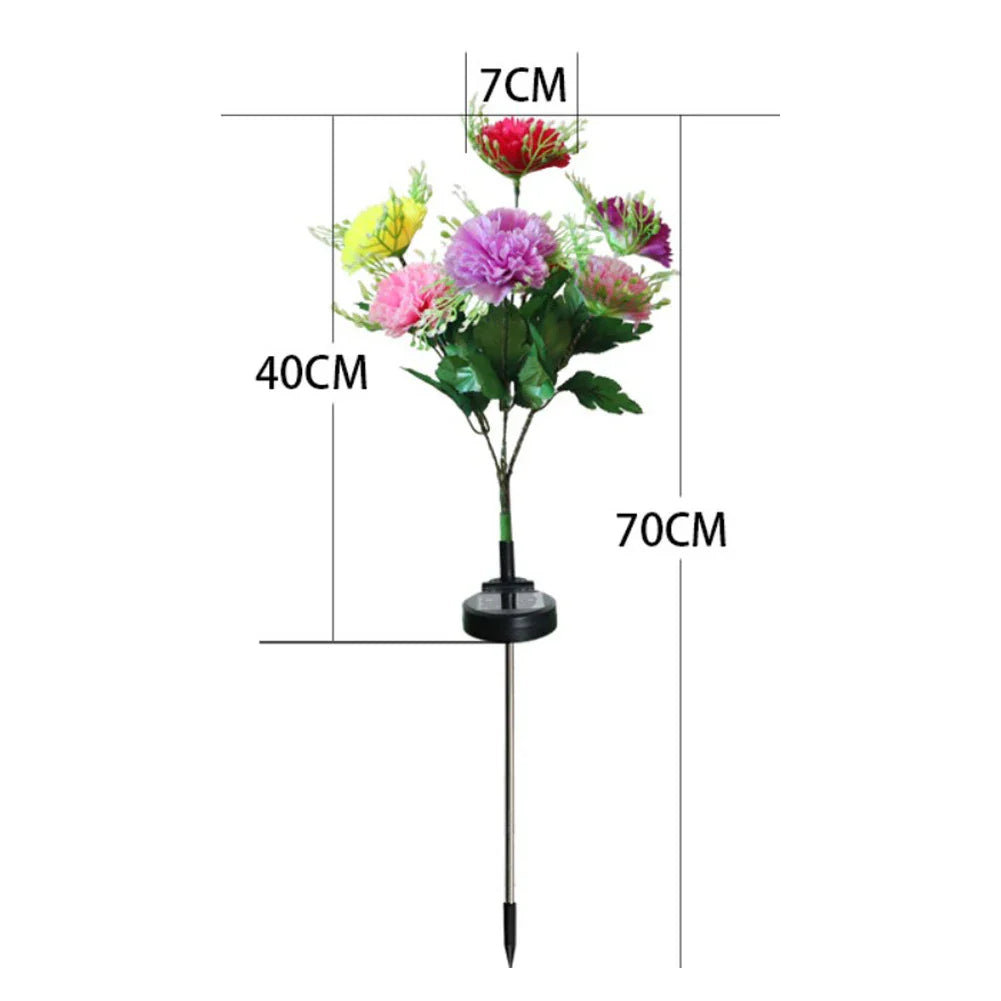 🌸 Today's Specials ☀️ Solar-Powered Laura Carnation Light