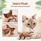 💥 Hot Sale 🐦 Interactive Flapping Bird Cat Toy