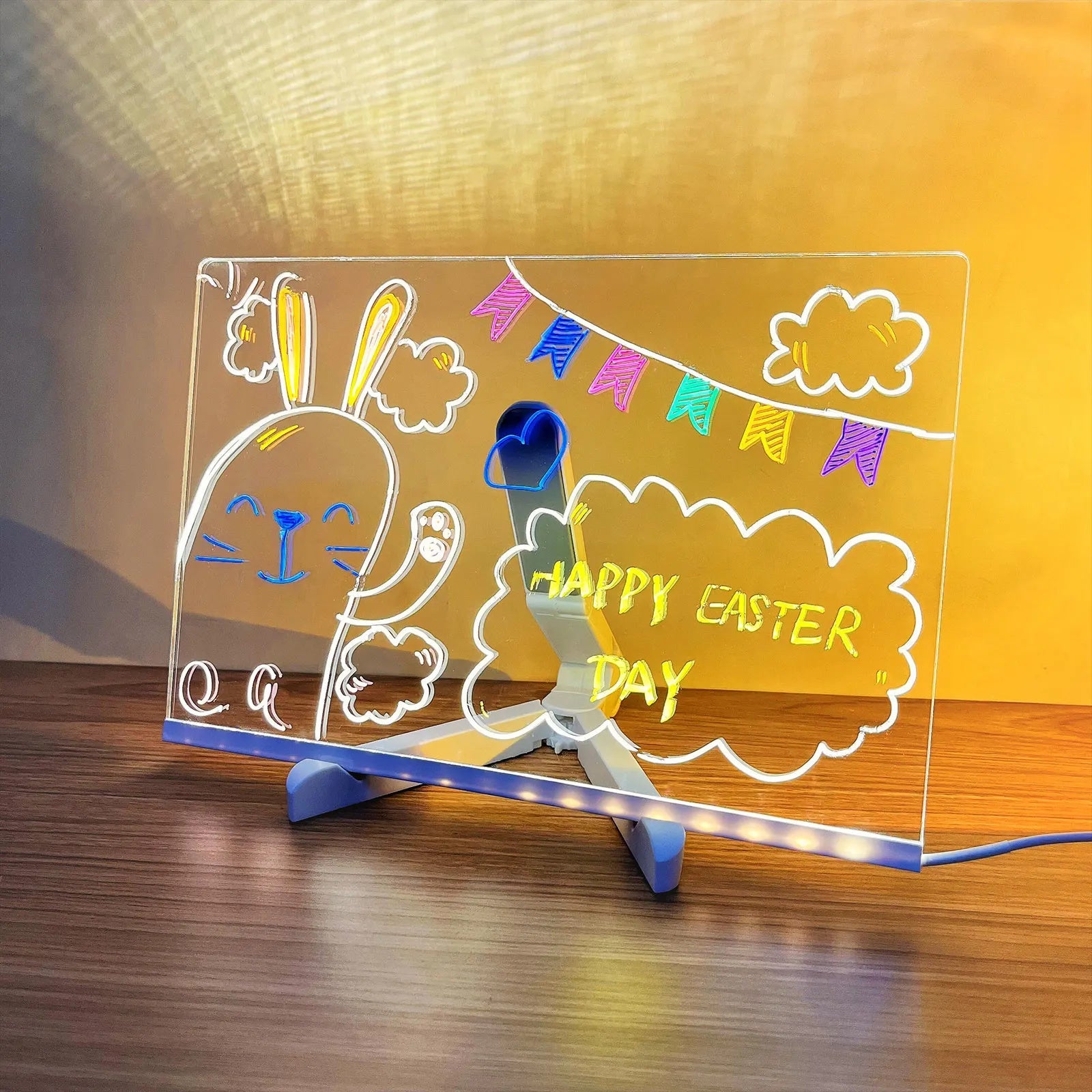🎁 Holiday Special 50% OFF ✨ LED Note Board with Colors 🎨