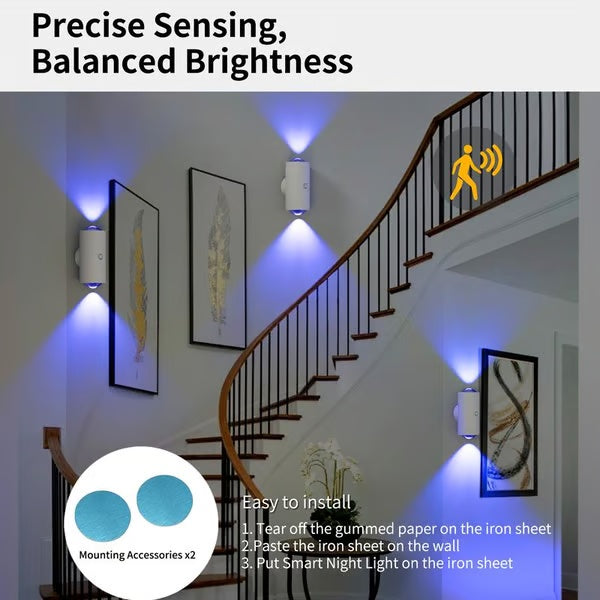 🔥 Christmas Sale 🎄 Rechargeable Smart LED Motion Sensor Ambient Light
