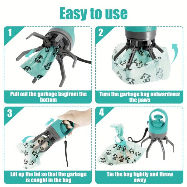 🎁SELLING FAST! 🐕 Portable Poop Scooper With Bags
