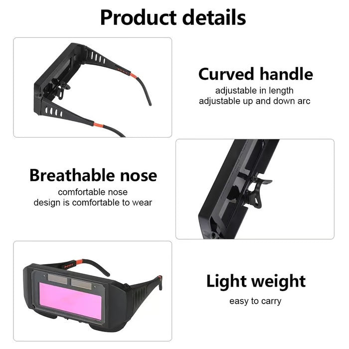 ⏰ Super Discount 🌟 Auto Dimming Welding Glasses