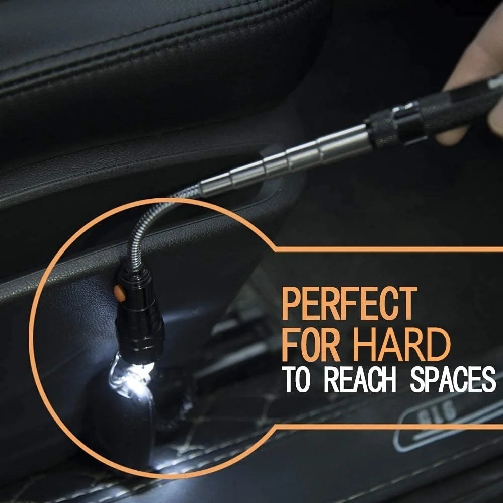 ⏰ Super Discount 🌟 Telescopic rotating flashlight with magnet