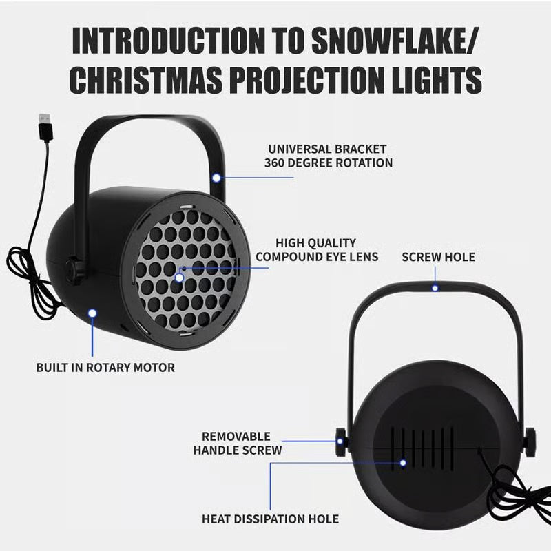 🎁 Holiday Special 🎉 16 images of Christmas projection lights