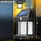 🔥☀️ Waterproof wireless solar wall light with smart motion sensor ☀️