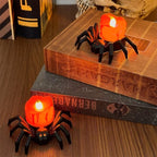 Creepy Spider - Flameless Flickering Candle Light