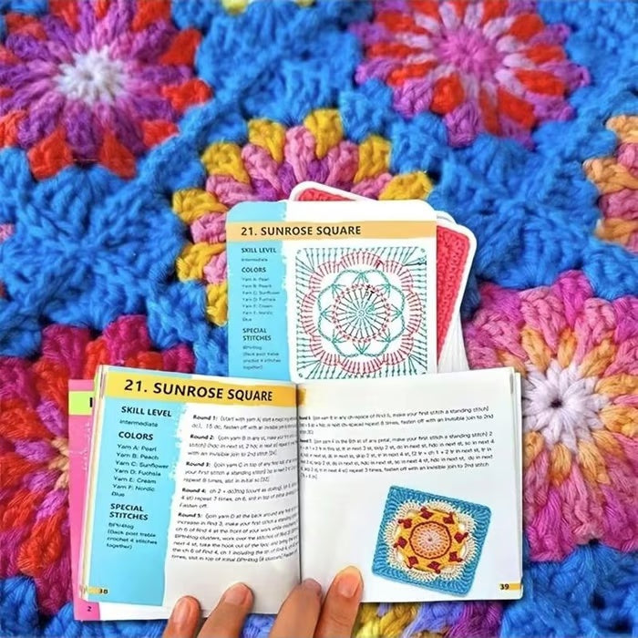 💥The best gift✨Crochet Card Set(50 Mix and Match Designs)
