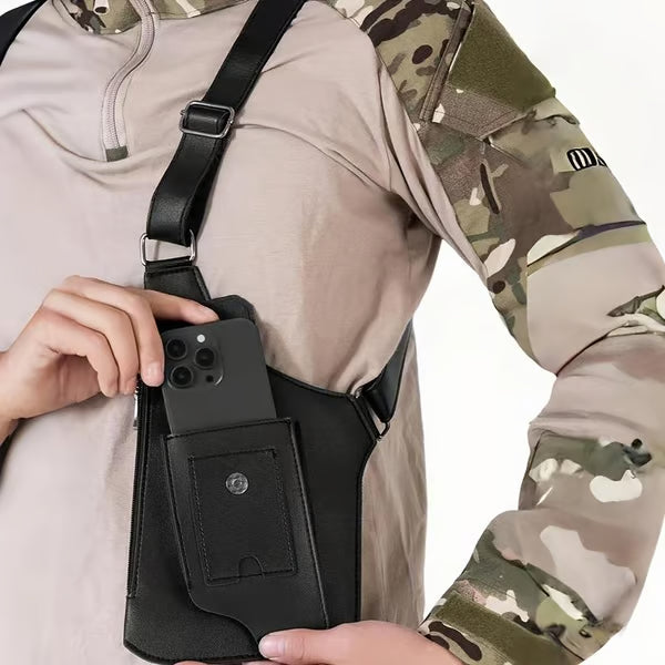 🎁Hot Sale 50% OFF⏳Premium Leather Adjustable Underarm Shoulder Bag for Men & Women